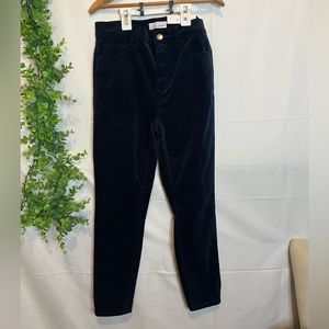 Loft Velvet pants size 4